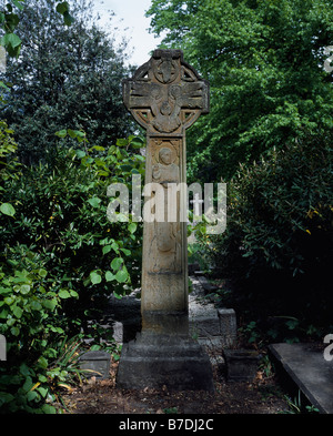Emmeline Pankhurst Grab, Brompton Cemetery Stockfoto