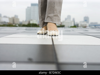 Frau die Füße Stockfoto