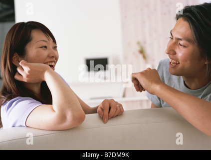 Zeit zu zweit Stockfoto