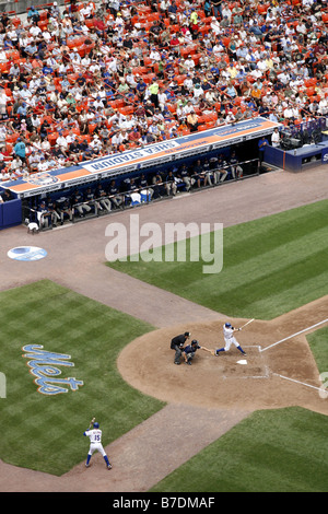 Die Mets, Shea Stadium, Queens, New York City, USA Stockfoto