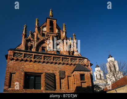 Perkunas Haus auch bekannt als Donner in Kaunas Litauen Stockfoto