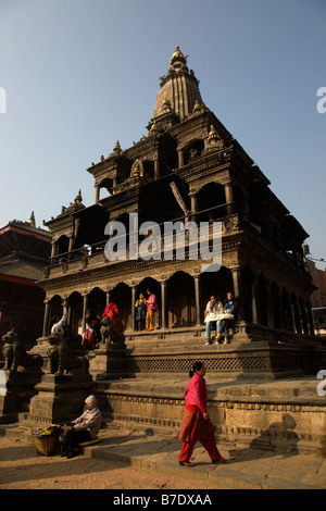 Krishna Mandir, Patan Durbar Square Stockfoto