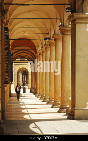 Bologna Lauben (Arkaden), Italien Stockfoto