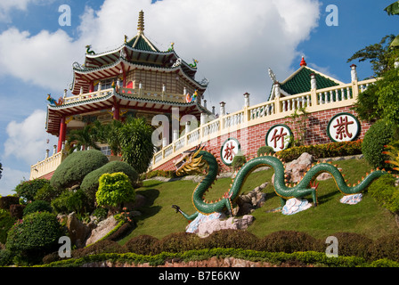 Der taoistische Tempel, Beverly Hills, Cebu City, Cebu, Visayas, Philippinen Stockfoto