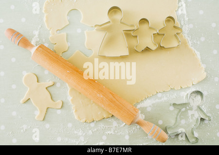 Lebkuchenmänner Stockfoto