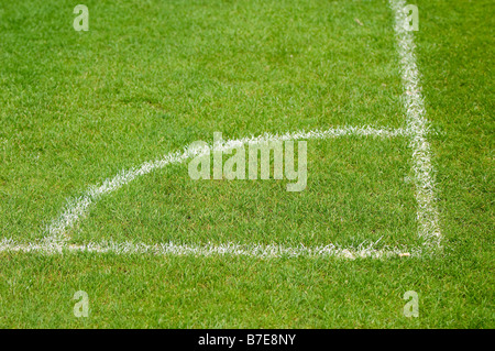 Fußballplatz Stockfoto