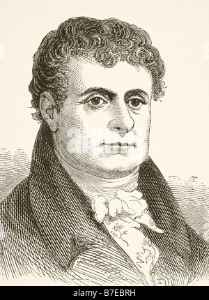 Daniel O'Connell, unter dem Namen "der Liberator", 1775-1847. Politischer Führer der römisch-katholischen Mehrheit Irlands in der ersten Hälfte des 19. Jahrhunderts. Stockfoto