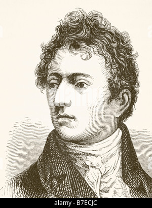 Robert Southey, 1774-1843. Englischer romantischer Dichter und Dichterpreisträger. Stockfoto