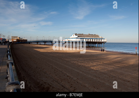 Cleethorpes Pier, North Lincolnshire, Großbritannien Stockfoto