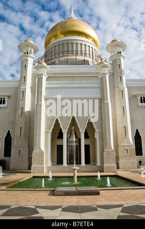 Sultan Omar Ali Saifuddin Moschee, Bandar Seri Begawan, Brunei Stockfoto