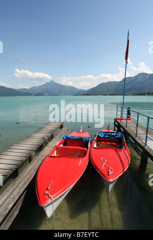 motorboot fahren mondsee