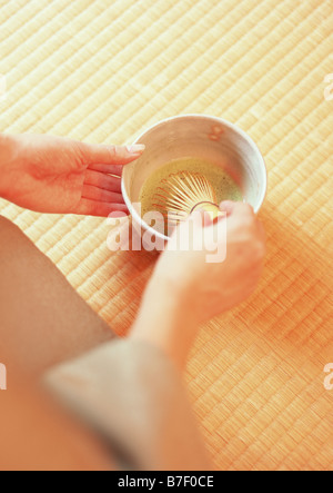Bild der Tee-Zeremonie Stockfoto