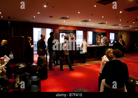 im Obergeschoss Bar und Lounge, Abbey Theatre, Dublin Stockfoto