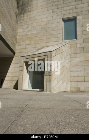 Centro Gallego de Arte Contemporaneo (CGAC) in Santiago De Compostela, Spanien. Von Alvaro Siza Vieira entworfen Stockfoto