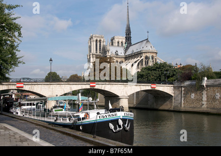 Notre Dame de Paris. Ile De La Cité. Paris Stockfoto