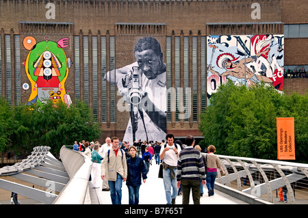 Sammlung Museum Tate Modern South Bank Themse London Stockfoto