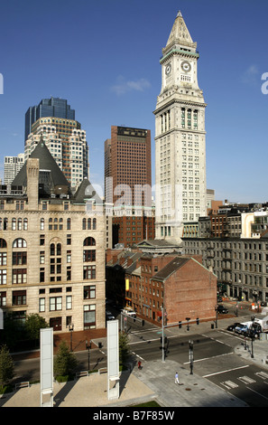 Das Custom House Tower, Boston, Massachusetts, USA Stockfoto