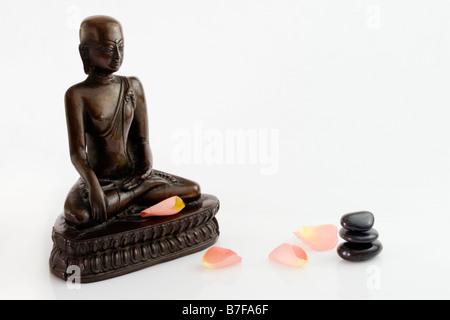 Eine Buddha-Statue Stockfoto