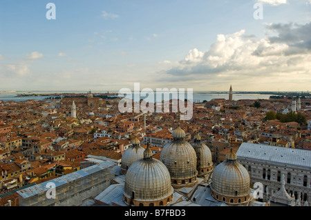 Blick über Venedig Italien Stockfoto