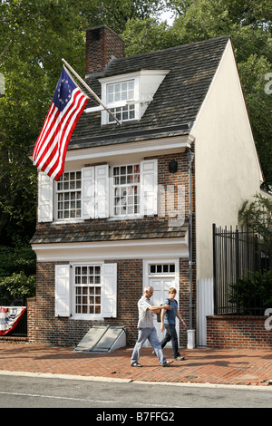 Betsy Ross House, Philadelphia, Pennsylvania, USA Stockfoto