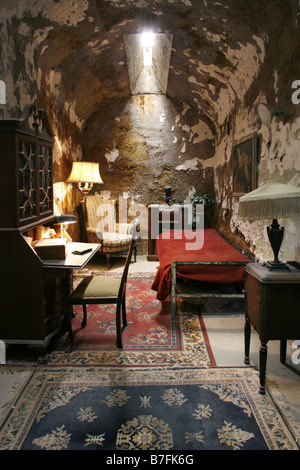 Al Capone Gefängnis Zelle, Eastern State Penitentiary, Philadelphia, Pennsylvania, USA Stockfoto