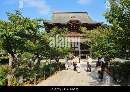 Kencho-Ji, Kamakura, Präfektur Kanagawa, Japan Stockfoto