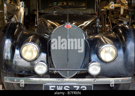 Bugatti classic Car 1937 Typ 57S Atalante Stockfoto