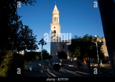 Sagrado Corazon de Jesus Temple Church El Fuerte Sinaloa Mexiko Stockfoto