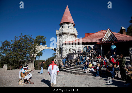 Hotel Villa Tarahumara Divisadero Kupferschlucht Chihuahua Mexiko Stockfoto