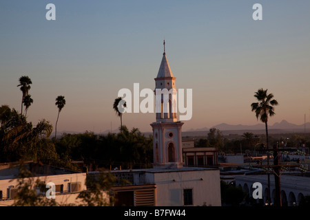 Sagrado Corazon de Jesus Temple Church El Fuerte Sinaloa Mexiko Stockfoto