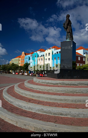 Willhemstad Stadtzentrum, Curacao Stockfoto