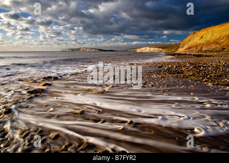 Compton Bucht Isle Of Wight Stockfoto