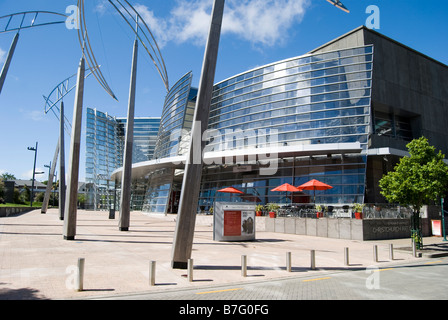 Christchurch Kunstgalerie (Te Puna O Waiwhetu), Worcester Boulevard, Christchurch, Canterbury, Neuseeland Stockfoto