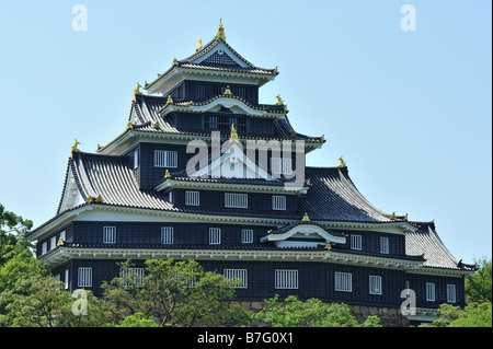 Burg, Okayama, Okayama Präfektur, Japan Stockfoto