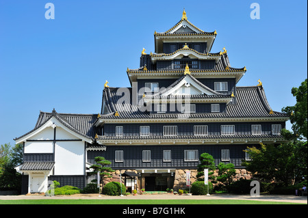 Burg, Okayama, Okayama Präfektur, Japan Stockfoto