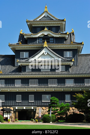 Burg, Okayama, Okayama Präfektur, Japan Stockfoto