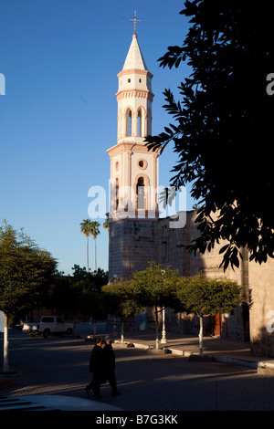 Sagrado Corazon de Jesus Temple Church El Fuerte Sinaloa Mexiko Stockfoto