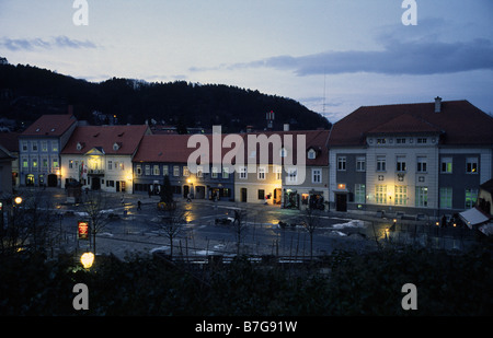 Samobor, Kroatien Stadtbild Stockfoto