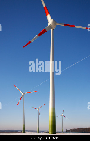 Wind-Energie-Anlage Stockfoto