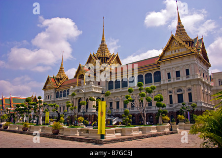 Dusit Maha Prasad Hall Grand Palace Bangkok Stockfoto