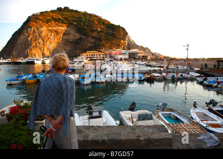 St. Angelo Ischia Insel Neapel Italien Stockfoto