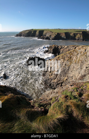 Kupfer-Küste im County Waterford Stockfoto