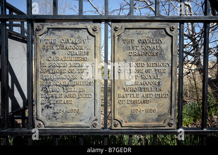 NEUE britische Krieg MEMORIAL BALAKLAWA Krim UKRAINE SEWASTOPOL CRIMEA UKRAINE 20. März 2008 Stockfoto