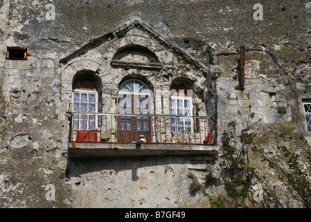 CLIMENT HÖHLE KLOSTER INKERMAN. UKRAINE INKERMAN Krim UKRAINE 30. April 2008 Stockfoto