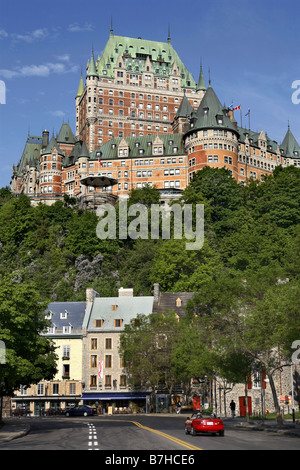 Château Frontenac, Quebec Stadt, Quebec, Kanada Stockfoto