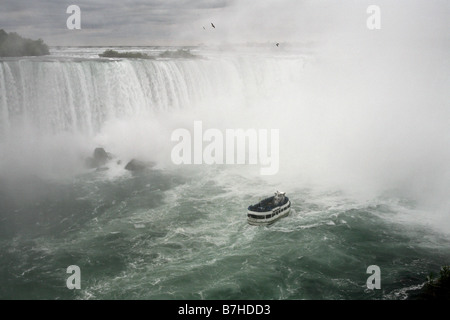 Die Horseshoe Falls, Niagara Falls, Kanada & USA-Grenze Stockfoto
