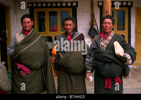 China, Tibet, Provinz Qinghai, Tongren (Repkong), Kloster Gollaka Stockfoto