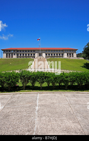 Verwaltungsgebäude des Panama-Kanals. Stockfoto