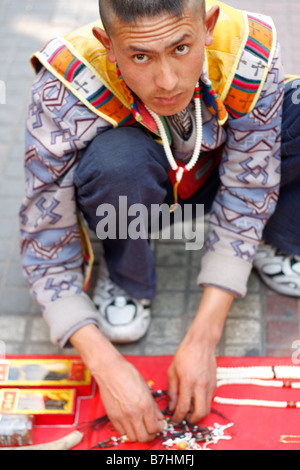 Westlichen chinesischen Minderheit Arbeiter Stockfoto