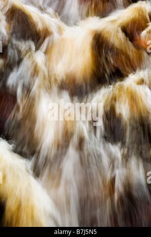 Reißender Fluss. Cape Breton Highlands National Park, Nova Scotia Stockfoto